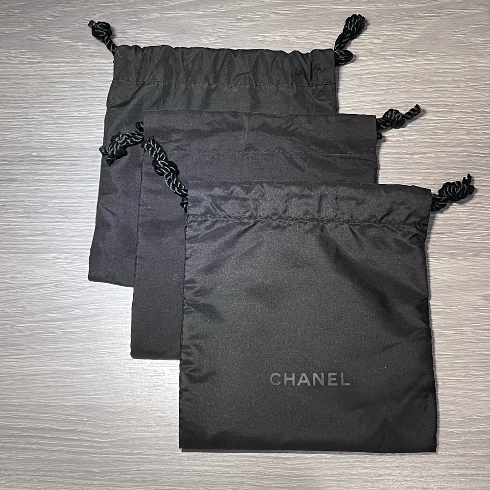 Chanel Mini Dust Bag Bundle (set of 3)